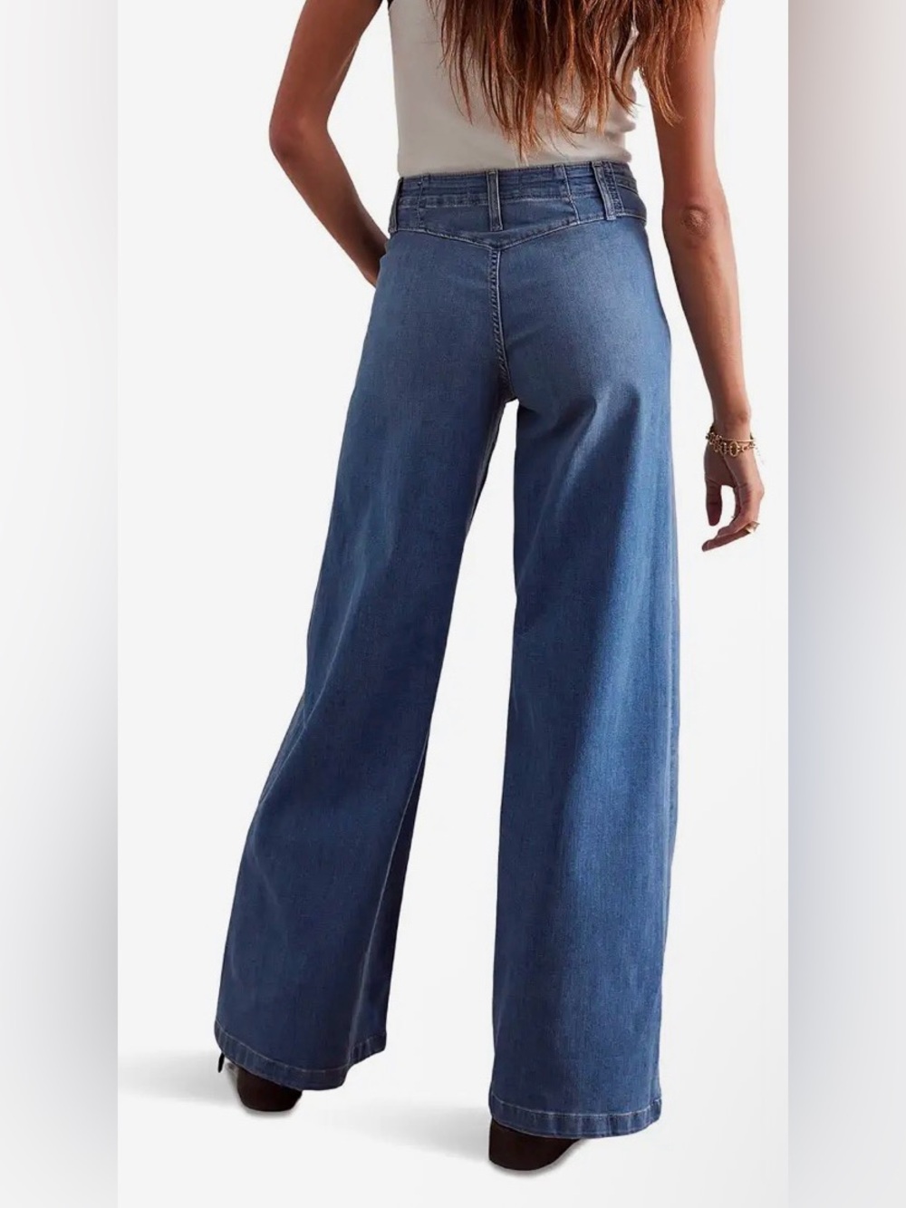 Free People We the Free Libre Wide Leg jeans - Picture 4 of 14